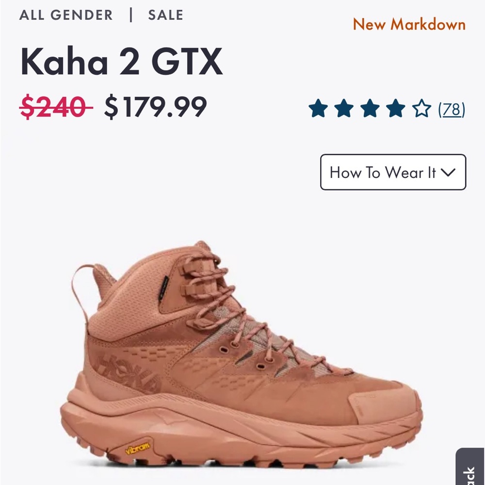 Hoka Kaha 2 Hiking Boots in Cork